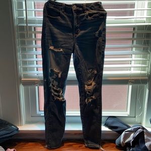 American Eagle ripped jeans